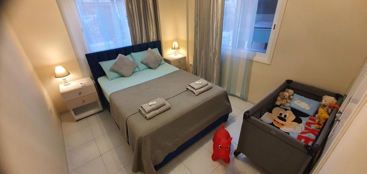 Stefaris "Koutsou Court 105" Apartment ลาร์นาคา ภายนอก รูปภาพ